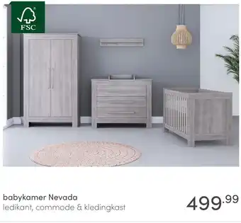 Baby & Tiener Babykamer nevada aanbieding