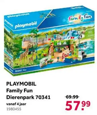 Intertoys Playmobil Family Fun Dierenpark 70341 aanbieding