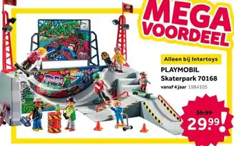 Intertoys Playmobil Skaterpark 70168 aanbieding