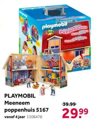 Intertoys Playmobil Meeneen poppenhuis 5167 aanbieding