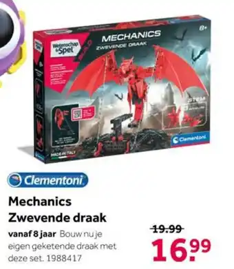 Intertoys Mechanics Zwevende draak aanbieding