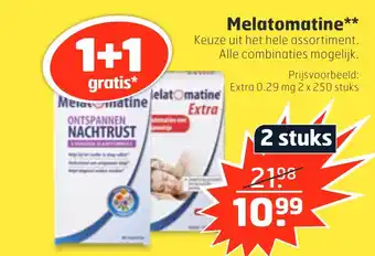 Trekpleister Melatomatine aanbieding