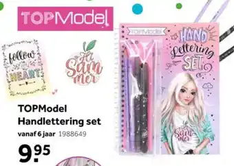 Intertoys TOPModel Handlettering set aanbieding