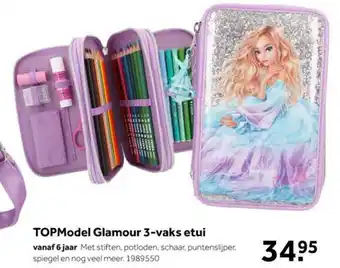 Intertoys TOPModel Glamour 3-vaks etui aanbieding