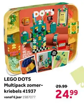 Intertoys Lego Dots Multipack zomerkriebels 41937 aanbieding