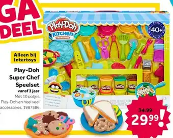 Intertoys Play-Doh Super Chef Speelset aanbieding