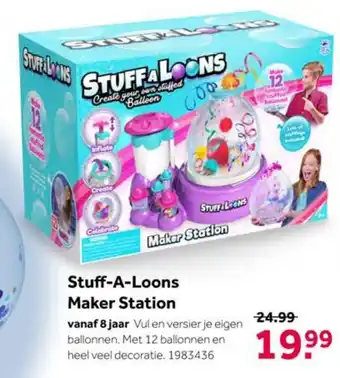 Intertoys Stuff-A-Loons Maker Station aanbieding