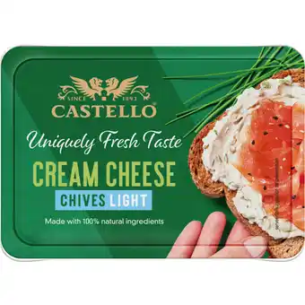 Albert Heijn Castello Cream cheese light bieslook aanbieding