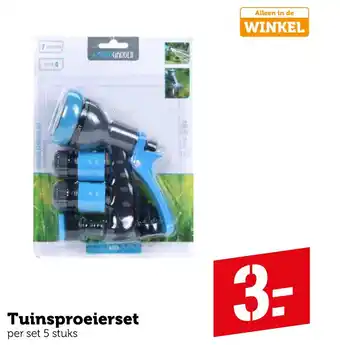 Coop Tuinsproeierset aanbieding