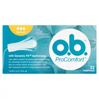 Albert Heijn o.b. Tampons pro comfort normaal aanbieding