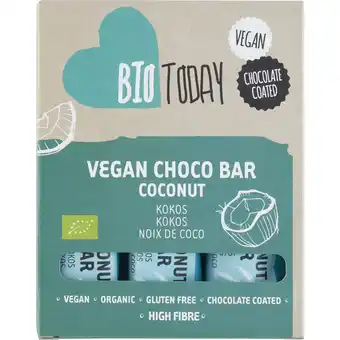 Albert Heijn BioToday Vegan choco bar kokos aanbieding