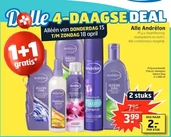 Trekpleister Alle Andrélon aanbieding