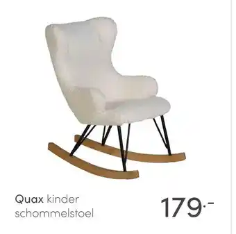 Baby & Tiener Quax kinder schommelstoel aanbieding