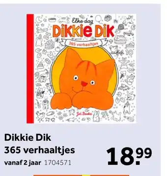 Intertoys Dikkie Dik 365 verhaaltjes aanbieding