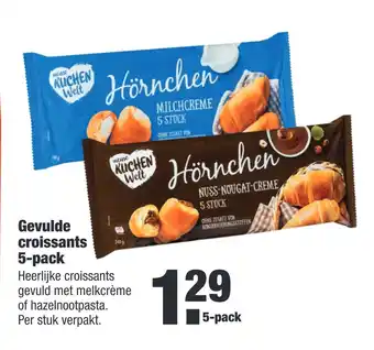 ALDI Gevulde croissants aanbieding