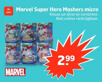 Trekpleister Marvel super hero mashers micro aanbieding