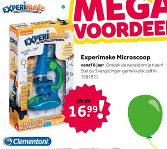 Intertoys Experimake Microscoop aanbieding