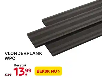 Praxis Vlonderplank wpc aanbieding