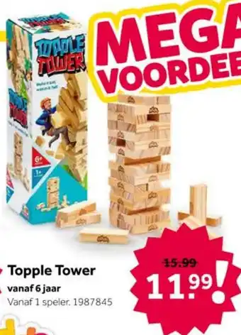 Intertoys Topple Tower aanbieding