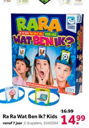 Intertoys Ra Ra Wat Ben Ik? Kids aanbieding