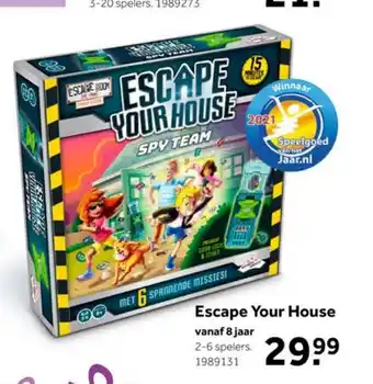 Intertoys Escape Your House aanbieding