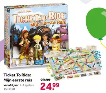 Intertoys Ticket To Ride: Mijn eerste reis aanbieding