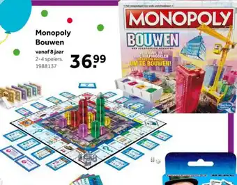 Intertoys Monopoly Bouwen aanbieding