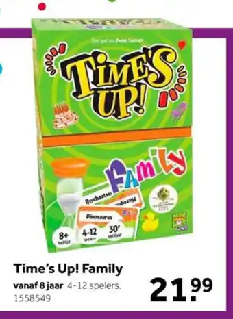 Intertoys Time's Up! Family aanbieding