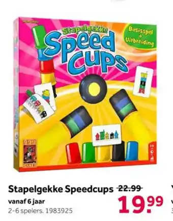 Intertoys Stapelgekke Speedcups aanbieding