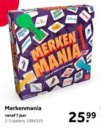 Intertoys Merkenmania aanbieding