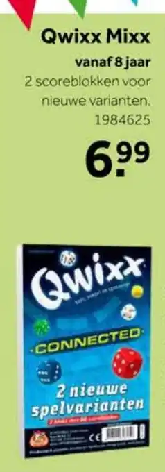 Intertoys Qwixx Mixx aanbieding