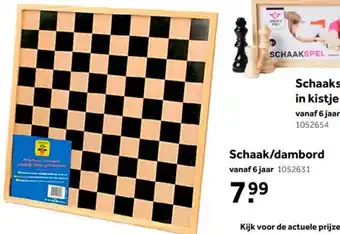 Intertoys Schaak/dambord aanbieding