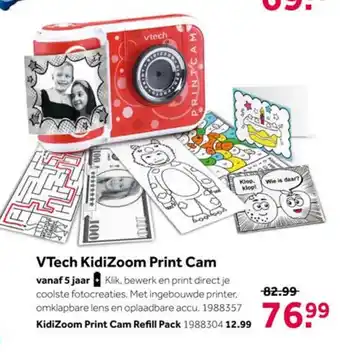 Intertoys VTech KidiZoom Print Cam aanbieding