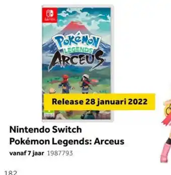 Intertoys Nintendo Switch Pokemon Legends: Arceus aanbieding