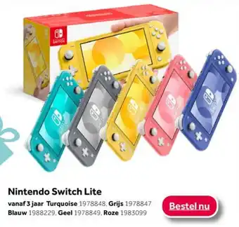 Intertoys Nintendo Switch Lite aanbieding