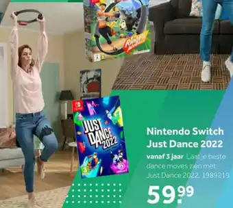 Intertoys Nintendo Switch Just Dance 2022 aanbieding