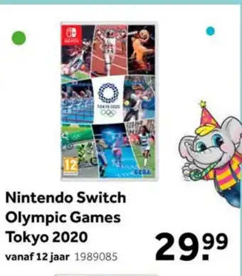 Intertoys Nintendo Switch Olympic Games Tokyo 2020 aanbieding