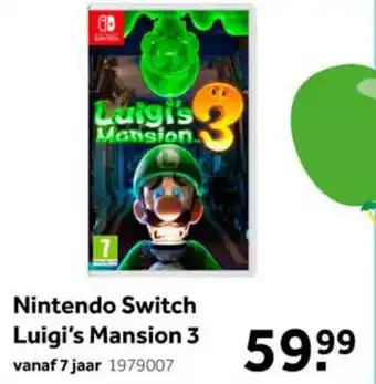 Intertoys Nintendo Switch Luigi's Mansion 3 aanbieding