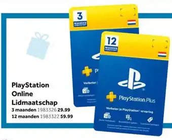 Intertoys PlayStation Online Lidmaatschap 3 maanden aanbieding