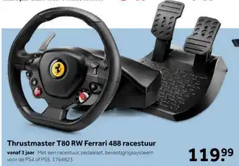 Intertoys Thrustmaster T80 RW Ferrari 488 racestuur aanbieding