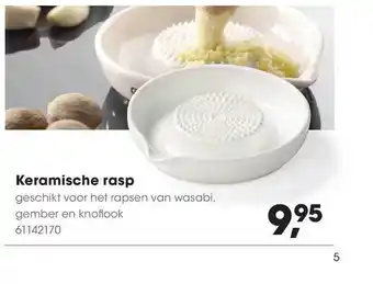 HANOS Keramische Rasp aanbieding