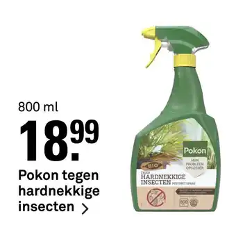 Karwei Pokon tegen hardnekkige insecten 800 ml aanbieding