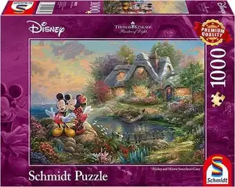 Bol.com Schmidt Spiele Mickey & Minnie Legpuzzel 500 stuk(s) Stripfiguren aanbieding