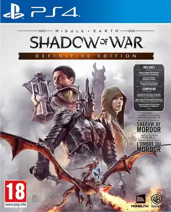 Bol.com Middle-Earth: Shadow of War - Definitive Edition - PS4 aanbieding