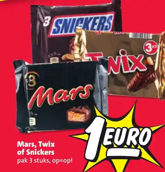 Nettorama Mars, Twix of Snickers aanbieding