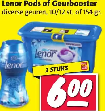 Nettorama Lenor Pods of Geurbooster aanbieding