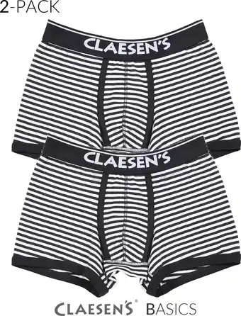 Bol.com Claesens boxershort jongen blauw - Maat 140 aanbieding