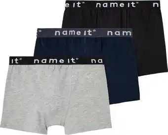 Bol.com NAME IT NKMBOXER 3P NOOS Jongens 3-pack Onderbroek - Maat 146/152 aanbieding