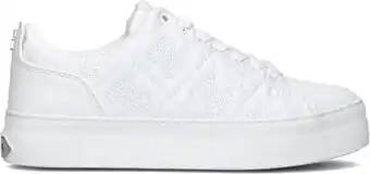 Bol.com Guess Gianele4 Dames Sneakers Laag - Wit - Maat 41 aanbieding