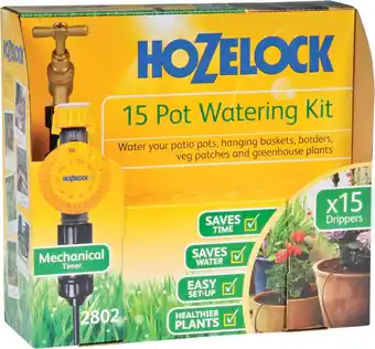 Bol.com Hozelock Bewateringskit voor 15 potten aanbieding